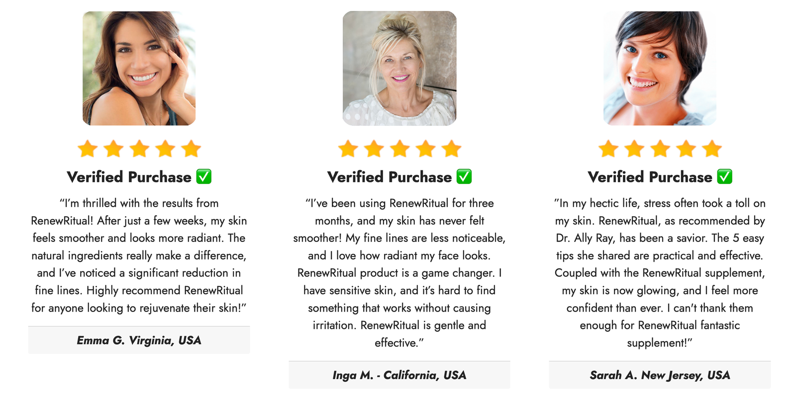 RenewRitual customer reviews